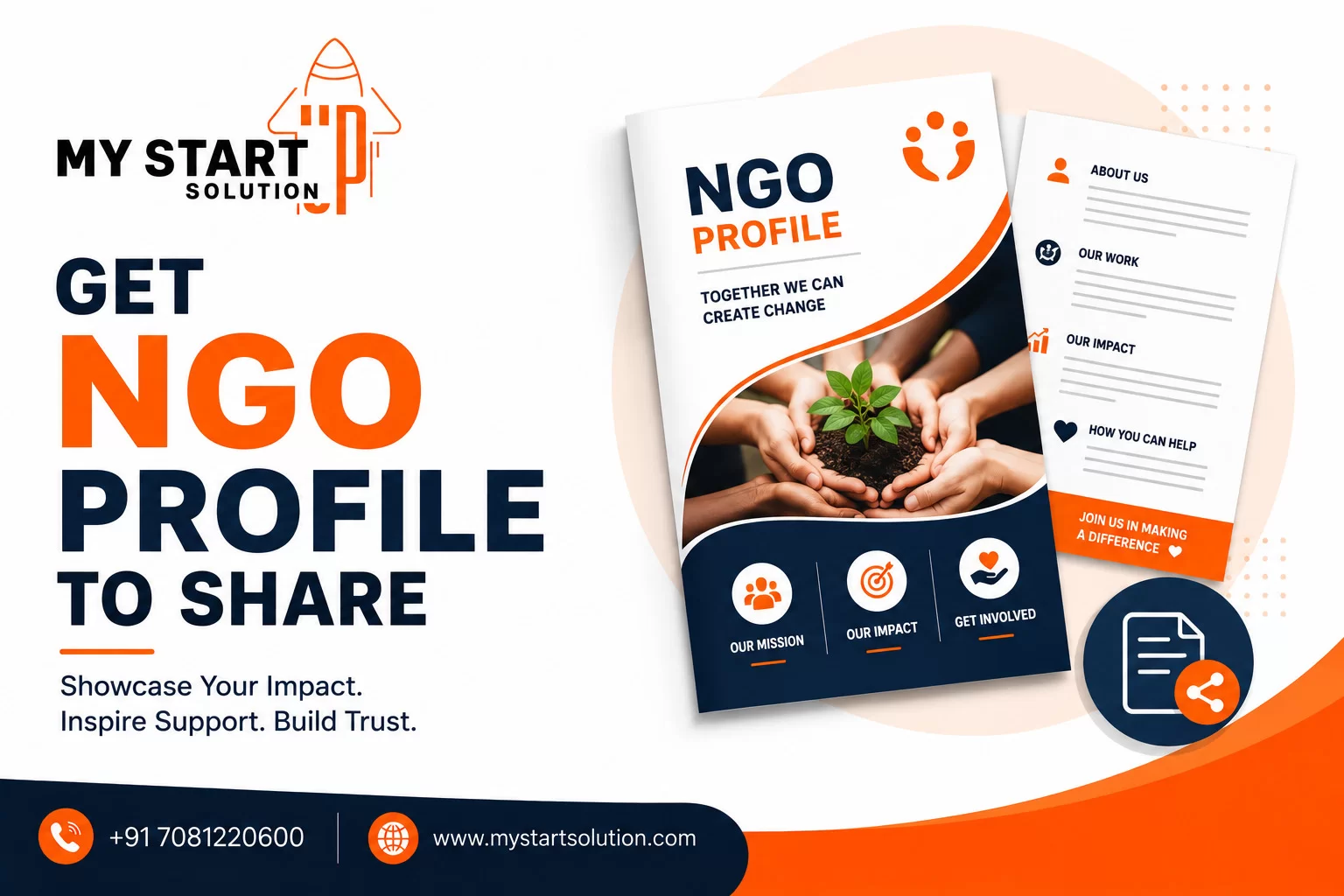 Get NGO Profile to Share