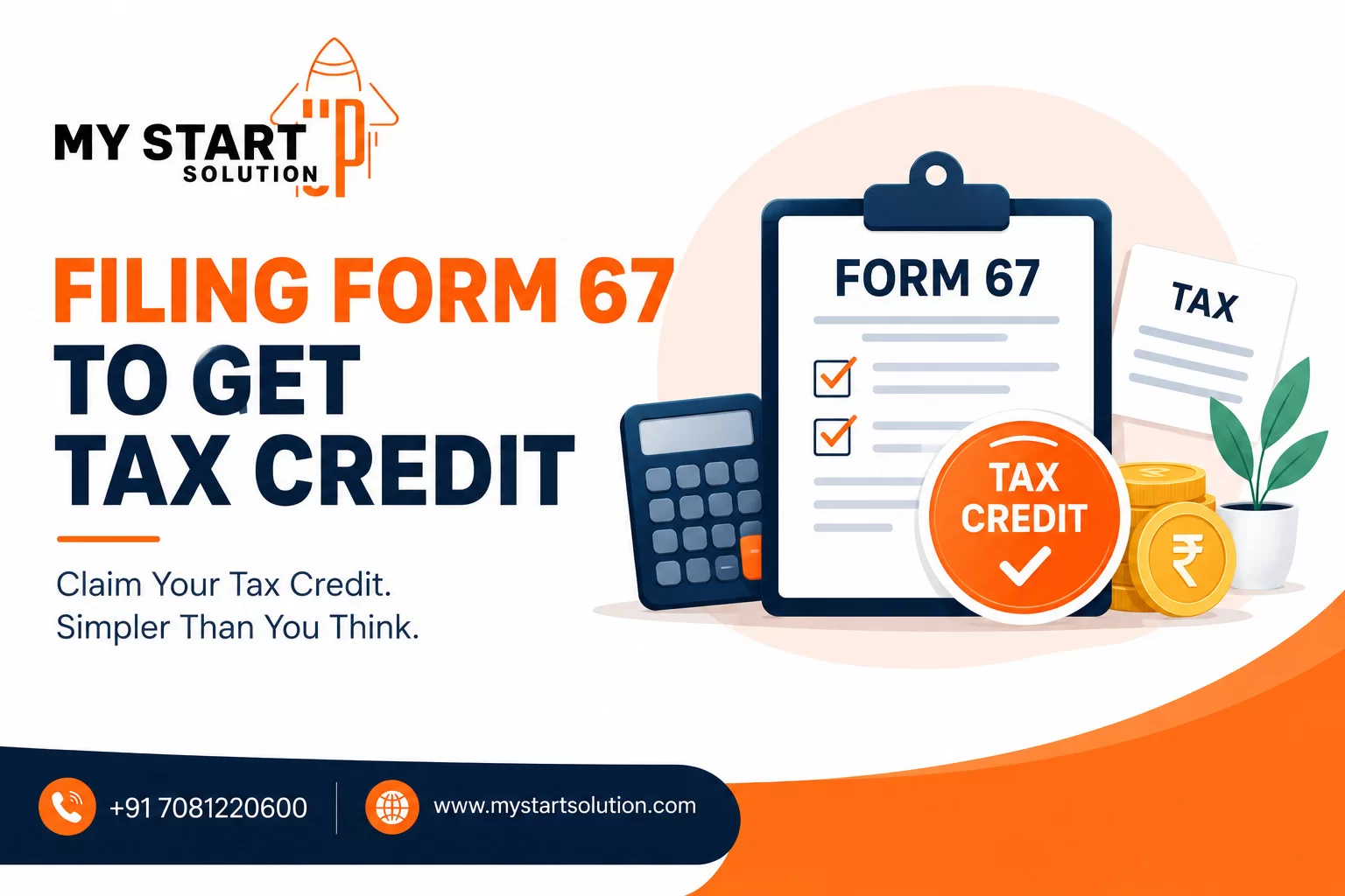 Form 67 Tax Credit Filing