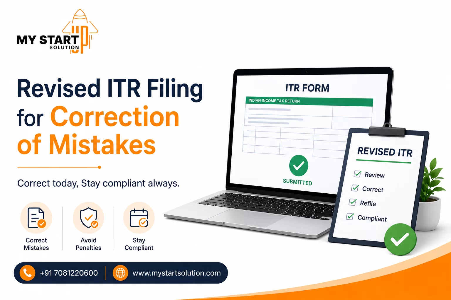 Revised ITR Filing for Correction of Mistakes