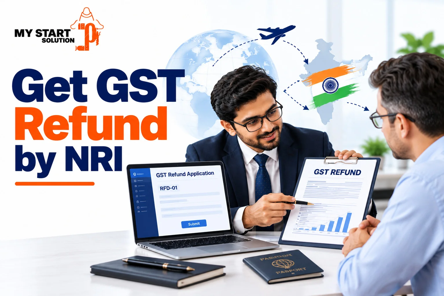 Get GST Refund by NRI