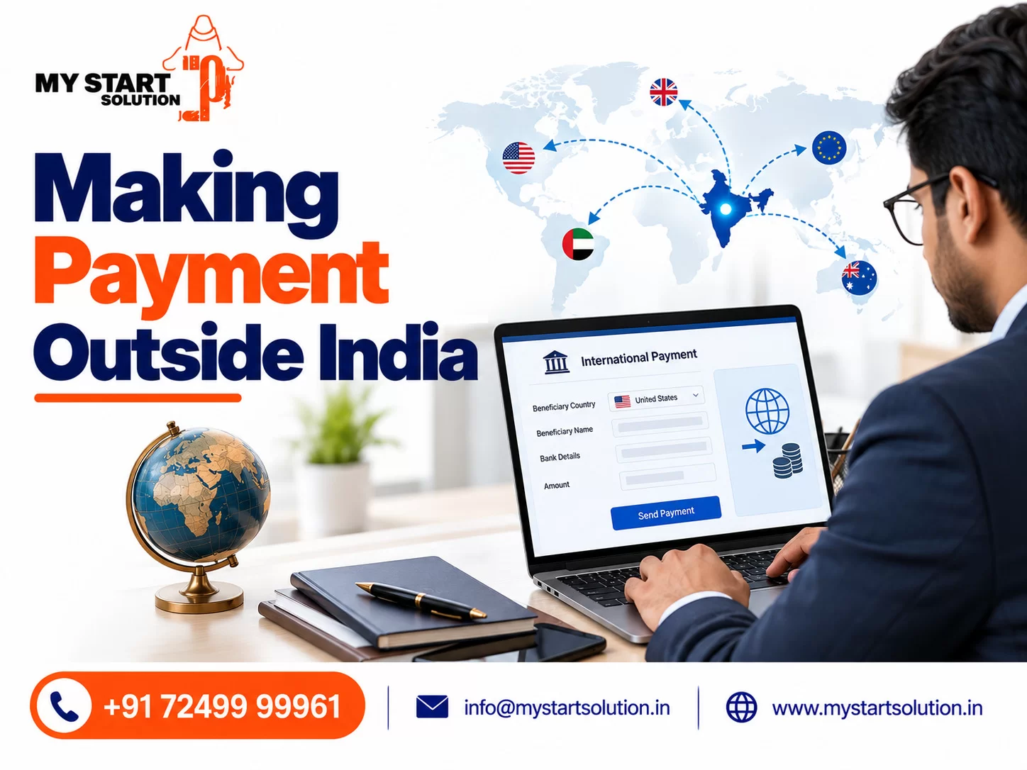 Making payment outside India