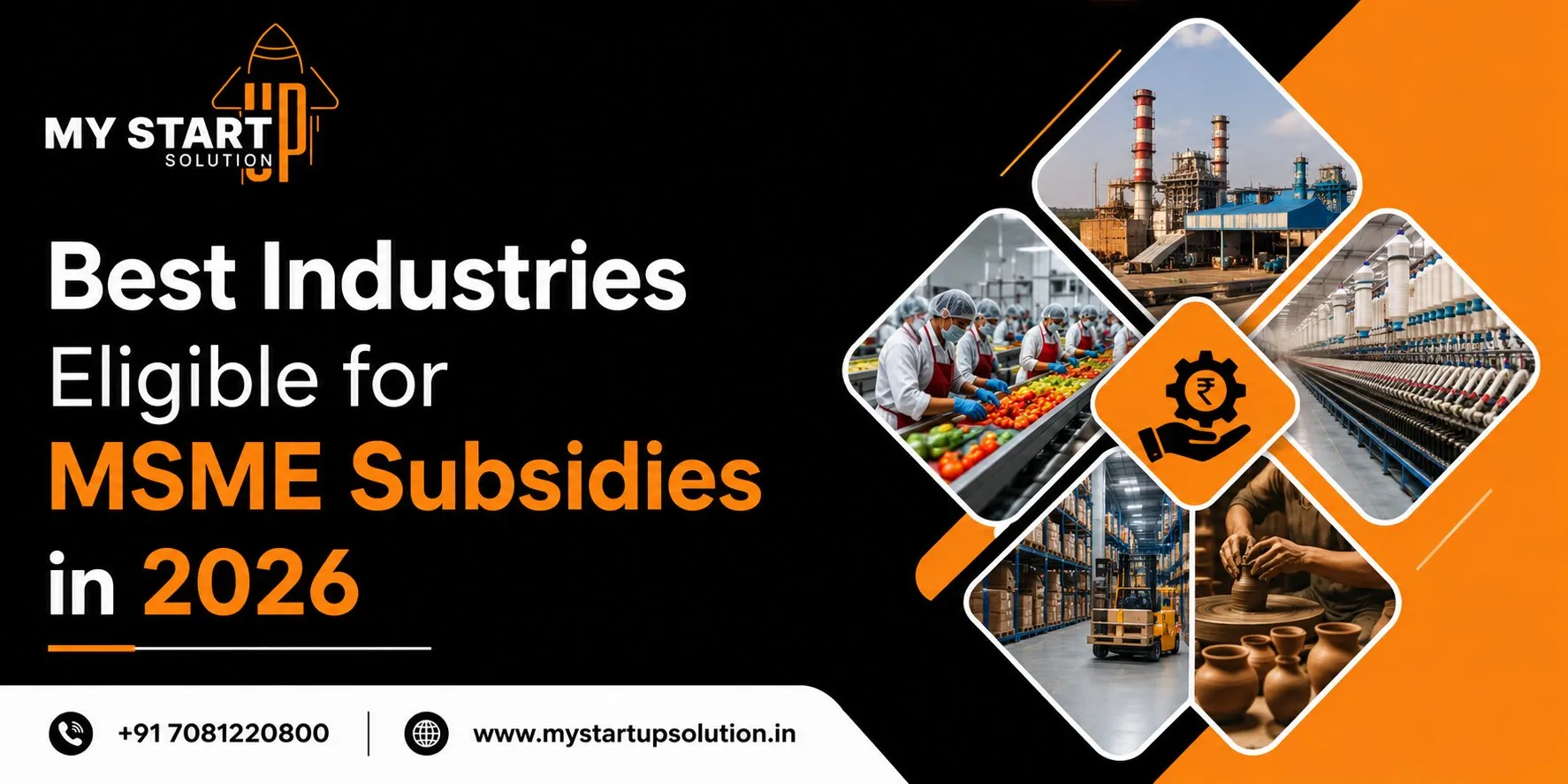 Best Industries Eligible for MSME Subsidies in 2026
