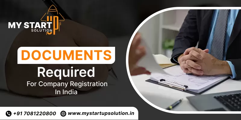 Documents required for company registration in india