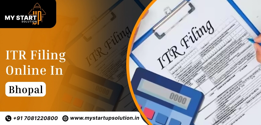 ITR Filing Online in Bhopal - My Startup Solution