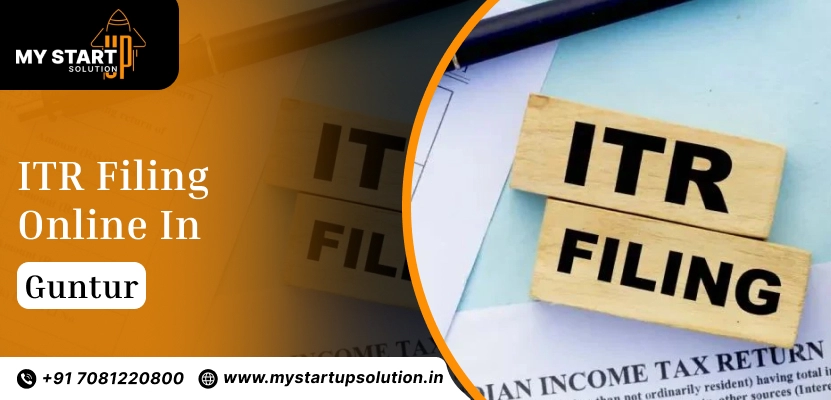 ITR Filing Online in Guntur - My Startup Solution