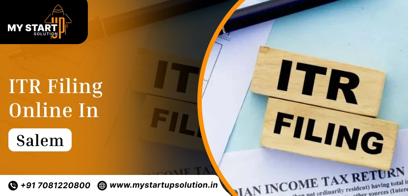 ITR Filing Online in Salem - My Startup Solution
