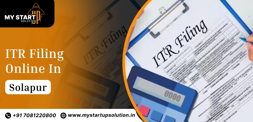 ITR Filing Online in Solapur - My Startup Solution